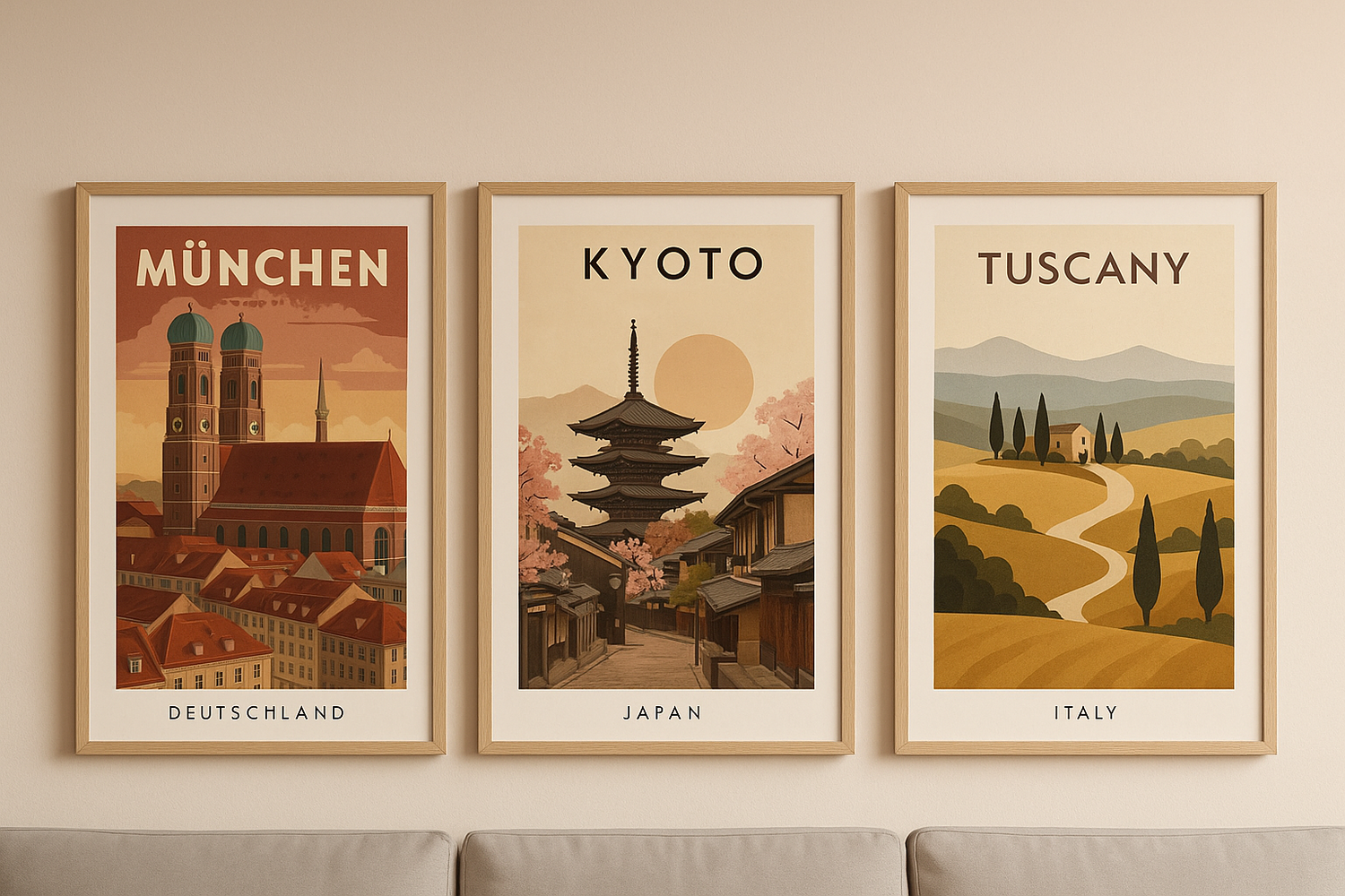 Städte Poster
