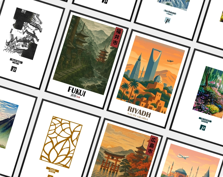 Postam Poster – Originale Wanddesigns für stilvolle Wohnräume mit besonderem Charakter